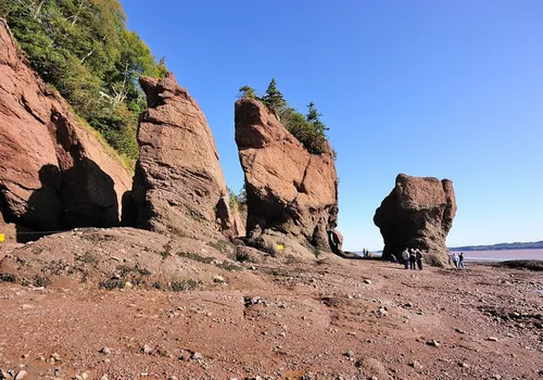 5. Hopewell Rocks on the Bay of Fundy